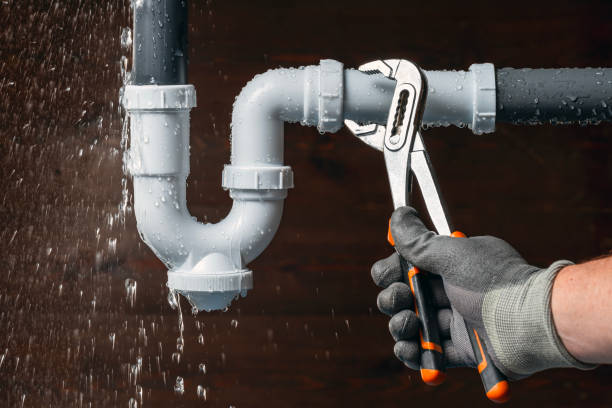 Professional Drain Cleaning technician working in Sanford, ME